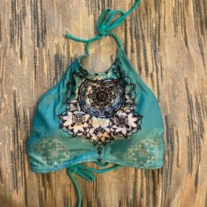 High Neck Bathingsuit Top